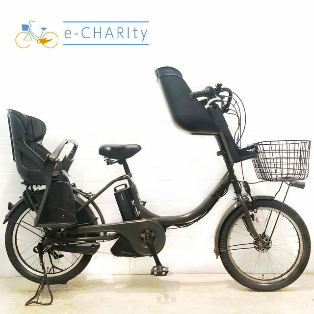 電動アシスト自転車 チャイルドシート付き グレー ヘッドレスト付チャイルドシート搭載TDF-14Z PELTECH 子供乗せ自転車