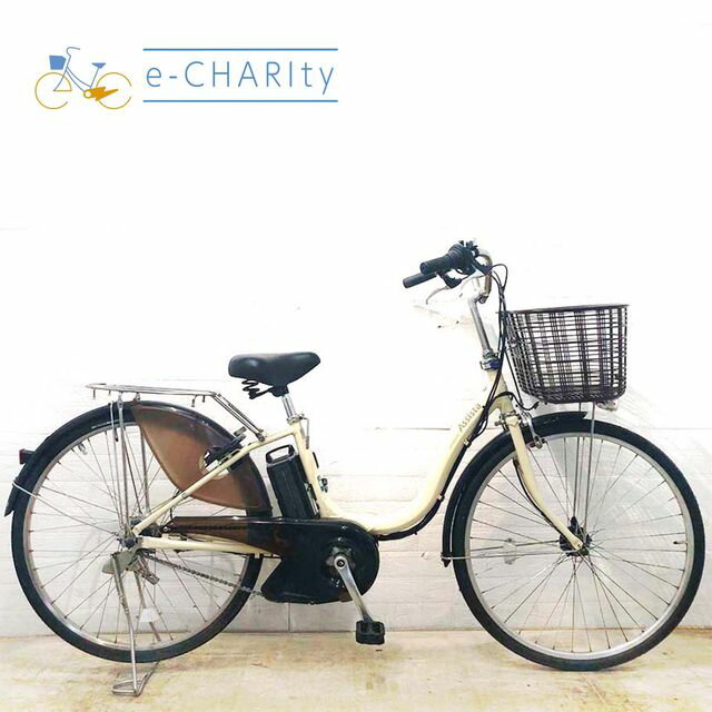【中古】 電動自転車 ママチャリ ブリヂストン アシスタ ロイヤル アイボリー 26インチ YD028 電動アシスト自転車 【横浜在庫】