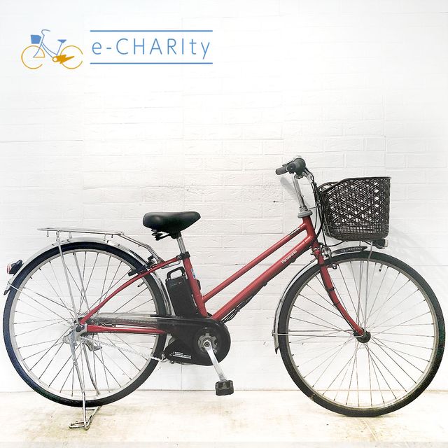 Other - 【中古】 電動自転車 シティ パナソニック ティモ DX レッド 27インチ YF082 電動アシスト自転車 【横浜在庫】