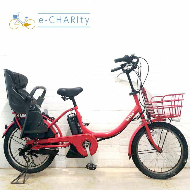 ✨美品✨室内保管✨純正チャイルドシート✨ブリヂストンビッケ2ｅ子供乗せ電動自転車 ✨美品✨室内保管✨純正チャイルドシート✨ブリヂストンビッケ2子供