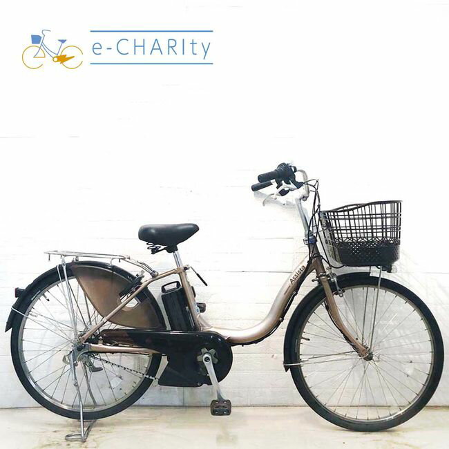 Electric Assisted Bicycles - 【中古】 電動自転車 ママチャリ ブリヂストン アシスタDX ゴールド 24インチ YG024 電動アシスト自転車 【横浜在庫】