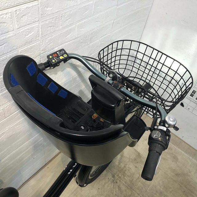楽天マラソン期間中ポイント10倍 【中古】 電動自転車 子ども乗せ 子供乗せ ブリヂ...