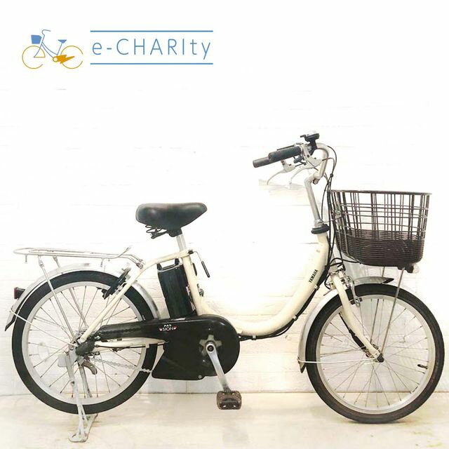 乐天商城 - 【楽天スーパーSALE期間中★ポイント5倍】【中古】 電動自転車 小径車 ヤマハ PAS シオンU ベージュ 20インチ YG078 電動アシスト自転車 【横浜在庫】