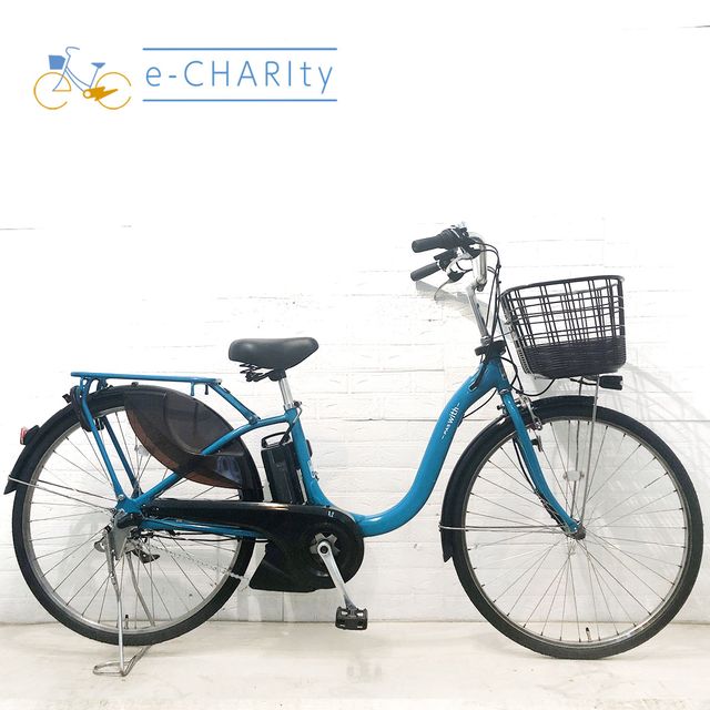 乐天商城 - 【中古】 電動自転車 ママチャリ ヤマハ PAS ウィズ ブルー 26インチ YG111 電動アシスト自転車 【横浜在庫】