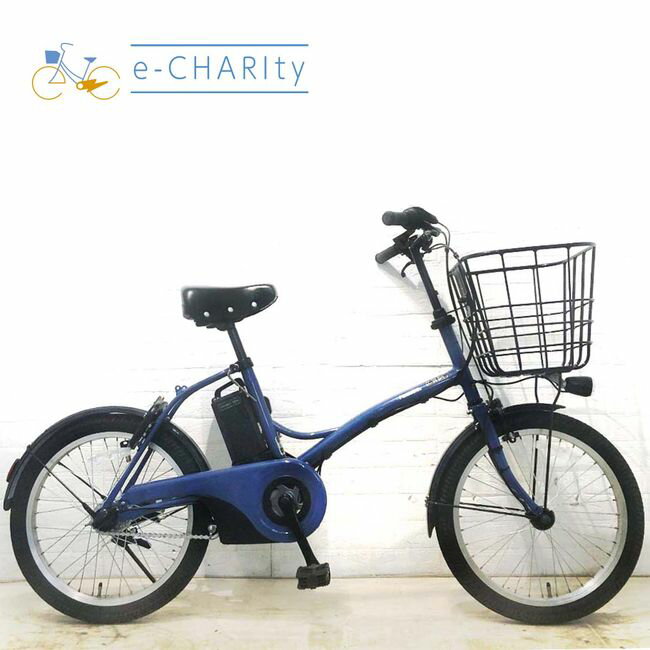樂天商城 - 【中古】 電動自転車 小径車 パナソニック グリッター ブルー 20インチ YH038 電動アシスト自転車 【横浜在庫】