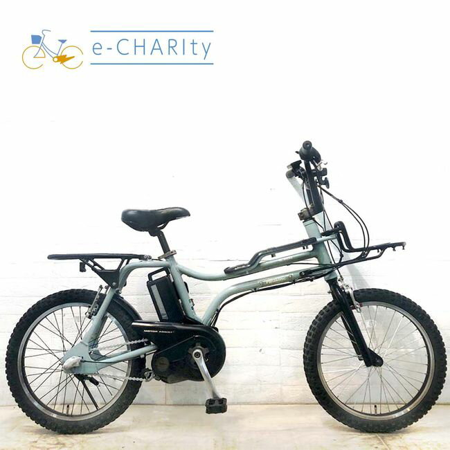 樂天商城 - 【中古】 電動自転車 小径車 パナソニック EZ グレー 20インチ YH049 電動アシスト自転車 【横浜在庫】