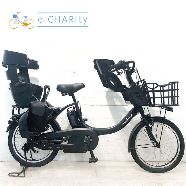 楽天マラソン期間中ポイント10倍 【中古】 電動自転車 子ども乗せ 子供乗せ ヤマハ PAS バビーアン ブラック 20インチ YH069 電動アシスト自転車 【横浜在庫】