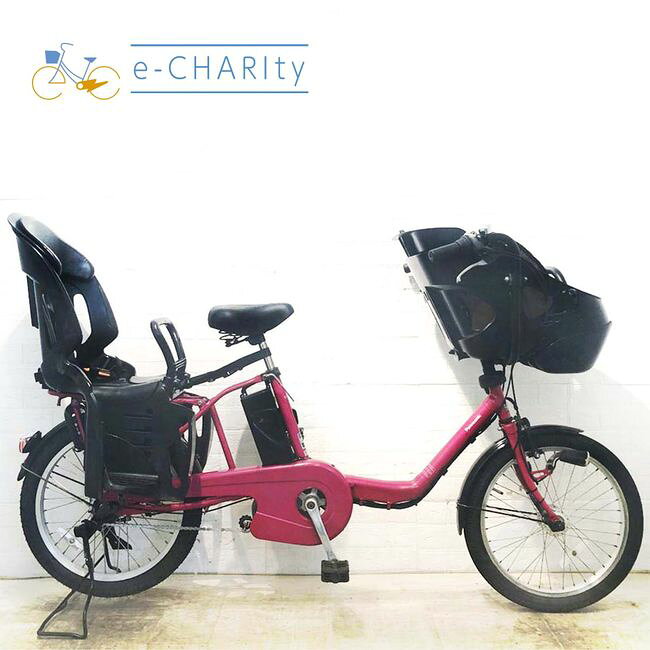  電動自転車 子ども乗せ 子供乗せ パナソニック ギュットミニDX ピンク 20インチ YI042 電動アシスト自転車 