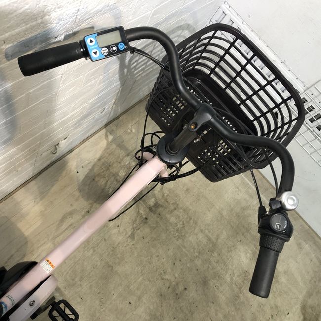 【中古】 電動自転車 子ども乗せ 子供乗せ ヤマハ PAS バビーアン ピンク 20インチ...