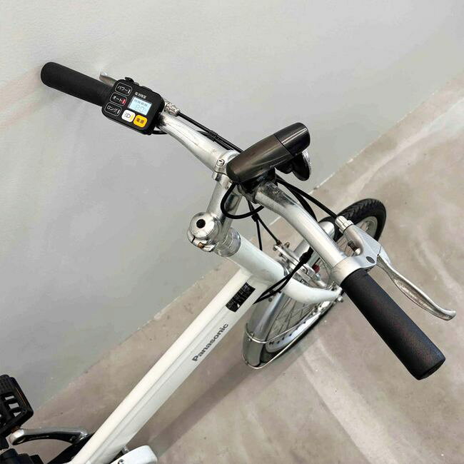 【中古】 電動自転車 小径車 パナソニック Jコンセプト ホワイト 20インチ YJ029 ...