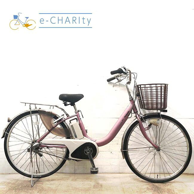 楽天市場】電動自転車 ビビ ピンクの通販