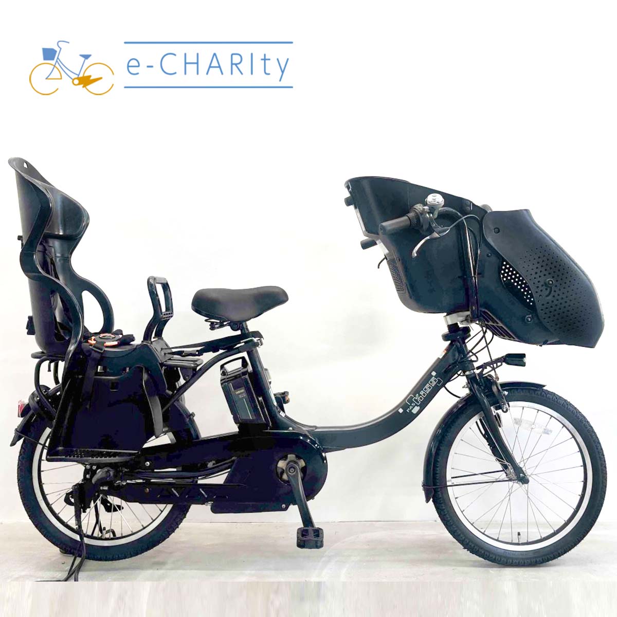 楽天マラソン期間ポイント5倍！【中古】 電動自転車 子ども乗せ 子供乗せ ヤマハ P...