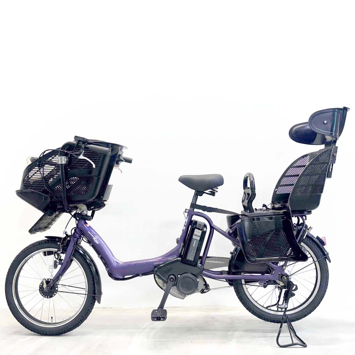 楽天マラソン期間ポイント5倍！【中古】 電動自転車 子ども乗せ 子供乗せ ヤマハ P...