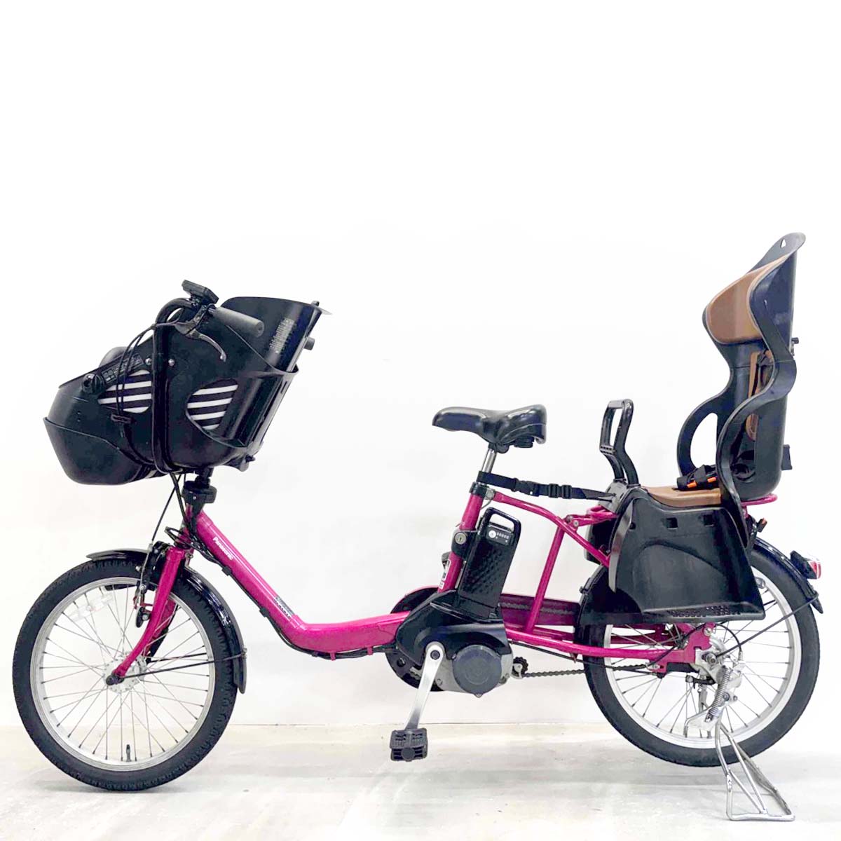 楽天マラソン期間ポイント5倍！【中古】 電動自転車 子ども乗せ 子供乗せ パナソニ...