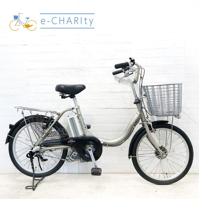 【中古】 電動自転車 小径車 ヤマハ PAS コンパクト ゴールド 20インチ YE127 電動アシスト自転車 【横浜在庫】