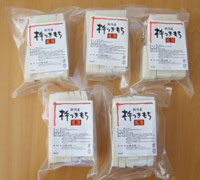 新潟 白もち 10切(500g)×5袋 もち セット 新潟県新発田産こがねもち 100％ ふっくら おいしい お餅 おもちのサムネイル