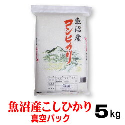 新潟魚沼産こしひかり(十日町中魚沼産コシヒカリ)