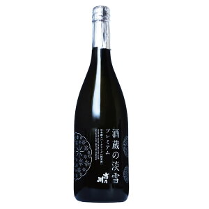 日本酒 スパークリング 酒蔵の淡雪プレミアム PAIR 720ml 吉乃川 発泡性 泡 シャンパン スパークリングワイン のようなきめ細やかな泡 冷酒 冷やして 低アルコール 優しい 女性 初心者にもおすすめ にいがた酒の陣2023