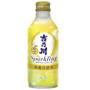 日本酒 スパークリング 吉乃川 酒蔵の淡雪 ゆずスパークリング 300mlボトル缶 しゅわしゅわはじける爽やかな柑橘系 スパークリング 低アルコール ゆず 柚子...