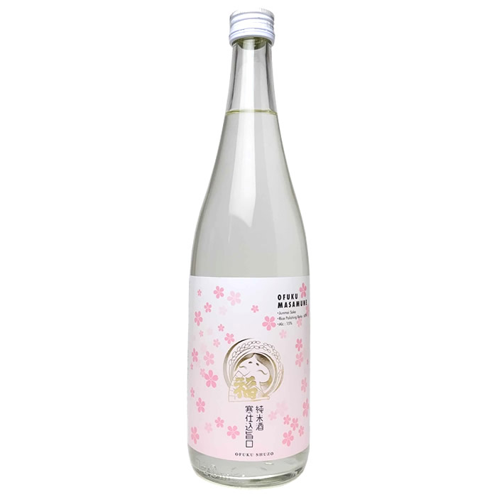 日本酒 お福正宗 越後長岡 純米酒 寒仕込旨口 720ml お福酒造 日本酒 純米酒 甘口 お福酒造 春限定 お花見 日本酒