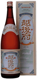 白龍 越後府 特別純米酒1800ml　白龍