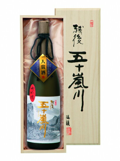 【蔵元直送】[新潟県]越後五十嵐川　大吟醸原酒1.8L　福顔酒造 日本酒 お酒 ギフト プレゼント 贈答 贈り物 おすすめ 新潟 熱燗 冷酒 辛口 甘口 お中元 お歳暮 正月 父の日 有名 限定 話題 人気 旨い 美味しい ランキング