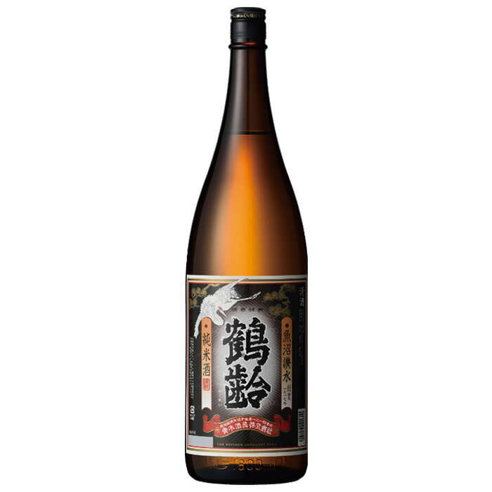 鶴齢 純米酒 1800ml 青木酒造 かくれい 日本酒 お酒