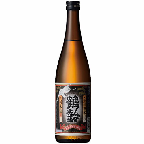 鶴齢 純米酒 720ml 青木酒造 日本酒 かくれい お酒 新潟 人気 ギフト プレゼント 贈答 贈り物 お土産 誕生日 御祝 御礼 おすすめ 新潟 熱燗 冷酒 辛口 お中元 お歳暮 父の日 母の日