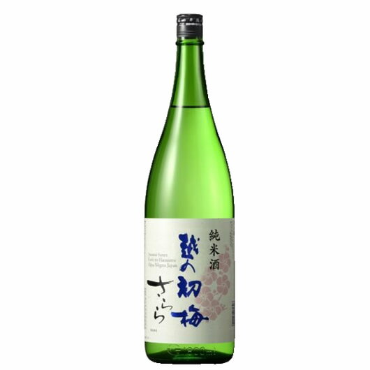 越の初梅 純米酒 さらら 1800ml 高の井酒造 日本酒