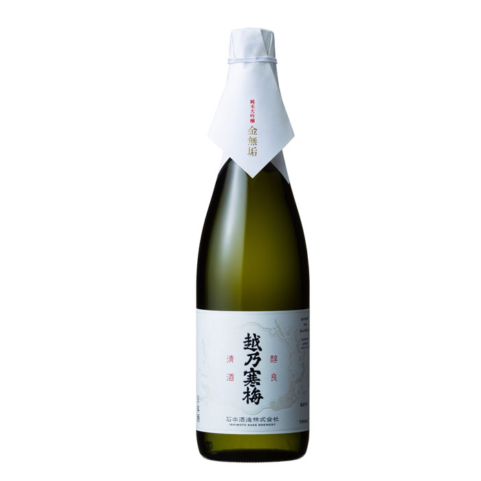 越乃寒梅 純米大吟醸酒 金無垢 720ml 石本酒造[化粧箱入] 日本酒 越乃寒梅 純米大吟醸 金無垢 ギフト 贈り物にもおすすめ 日本酒 日本酒 お酒 ギフト プレゼント 贈答 贈り物 おすすめ 新潟 熱燗