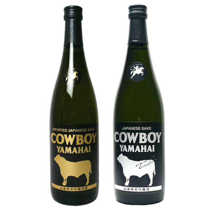 蔵元直送 COWBOY YAMAHAI（カウボーイヤマハイ）山廃純米吟醸原酒 720ml 日本酒 山廃純米吟醸酒肉料理に合うドライな山廃仕込COWBOY YAMAHAI Tender（カウボーイヤマハイテンダー）山廃純米吟醸酒720