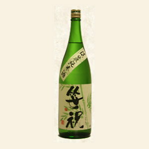 笹祝 淡麗純米酒 青竹 特別純米酒 1800ml 6本 笹祝酒造