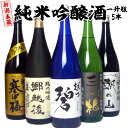 日本酒 飲み比べセット 新潟五蔵 純米吟醸酒 1.8L×5本...