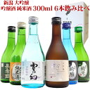 日本酒 飲み比べセット 辛口ミニ ボトル (6つ星)300ml×6本（雪の幻 越の誉 吉乃川純米 吟 ...