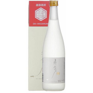 【産地直送】寿亀正宗　純米大吟醸　720ml（スキー正宗）武蔵野酒造