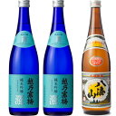 八海山 日本酒 越乃寒梅 灑 純米吟醸 720ml と 越乃寒梅 灑 純米吟醸 720mlと八海山 720ml 日本酒 3