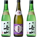 八海山 純米大吟醸 720ml 2本 と 越乃寒梅 特撰 吟醸 720ml 日本酒 新潟