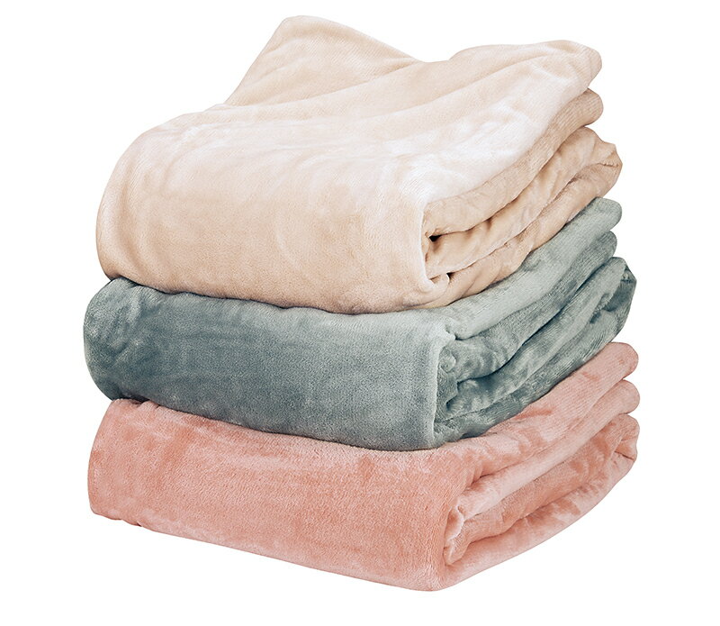 掛けふとんカバー　掛け布団カバー　毛布地　ふわふわあったか　シングル　シェルピンク　ミストグリー..