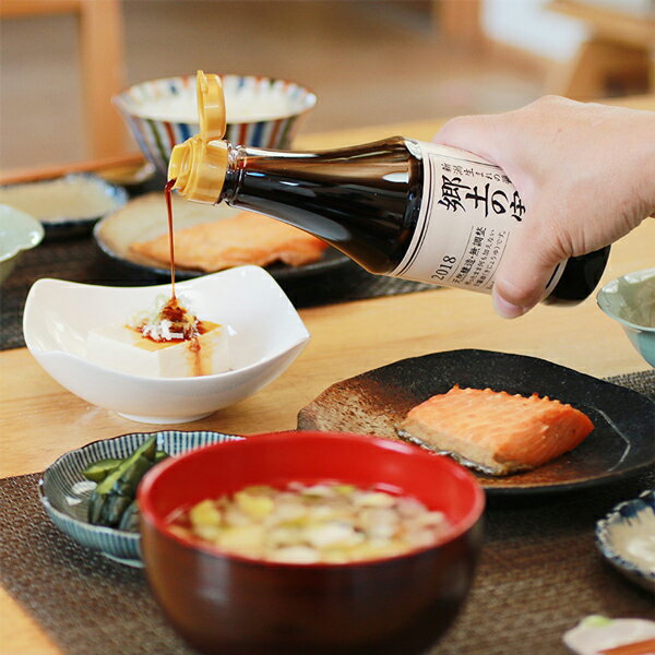 【生しょうゆ】新潟県産 生醤油 郷土の実り 360ml×12本 ケース販売 無添加 良寛醤油 新潟県産品 ホクショク 新潟県醤油協同組合 soy sauce brewing with red wine made in japan