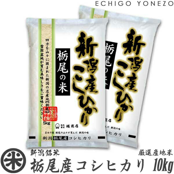 越後米蔵商店 お米 【新潟米 令和5年産】栃尾産コシヒカリ 雪国盆地米 白米 10kg (5kg×2袋) 【厳選産地米】こしひかり ギフト 米 手土産 おもたせ 贈答 内祝 御祝 御中元 御歳暮 gift kome niigata koshihikari japonica