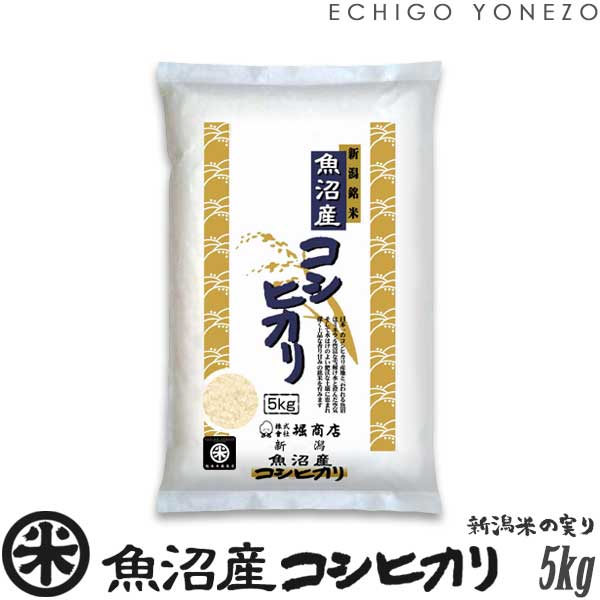 越後米蔵商店 お米 【新潟米 令和5年産】魚沼産コシヒカリ 新潟米の実りシリーズ 白米 5kg (5kg×1袋) 国内最高峰 魚沼 こしひかり ギフト 米 手土産 おもたせ 贈答 内祝 御祝 御中元 御歳暮 gift kome uonuma koshihikari japonica rice