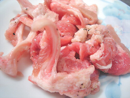 国産豚の肉付きのど軟骨（塩コショー）　150g【B級グルメ】 2