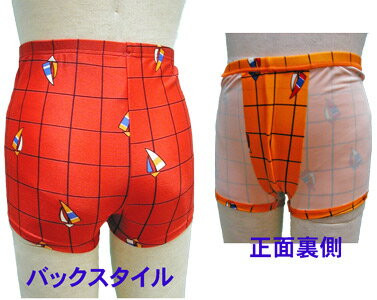 【日本製】男児スイムパンツ＊ヨットハーバー＊ショート丈[キッズ 子供水泳水着 男...