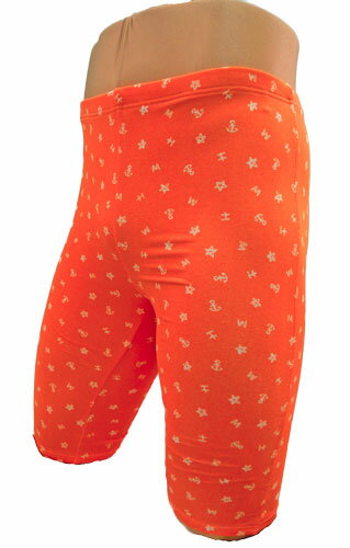 ロングスイムパンツ【Orange Anchor 】サイズ:M・L 柄物 男性用 大人用 スイミング ロング 4分丈 3分丈 フィットネス スポーツ用 スパッツ 水着 日本製 オレンジ おしゃれ ロングスイムパンツ【Orange Anchor 】サイズ:M・L 柄物 男性用 大人用 スイミング ロング 4分丈 3分丈 フィットネス スポーツ用 スパッツ 水着 日本製 オレンジ おしゃれ