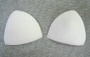 【処分品】水着用三角パット ホワイト スイムパット インナーパット バストパット スイムカップ スイムパット 標準サイズ 薄い 縫える フィットネス スイミング...