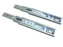 スガツネ工業 完全スライド 3段引スライドレール 横付け 4518型 4518-500 左右1組