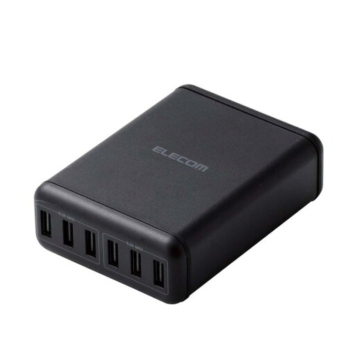 エレコム USB コンセント 充電器 合計60W USB-A×6 電源ケーブル1.5m エレコム USB コンセント 充電器 合計60W USB-A×6 電源ケーブル1.5m