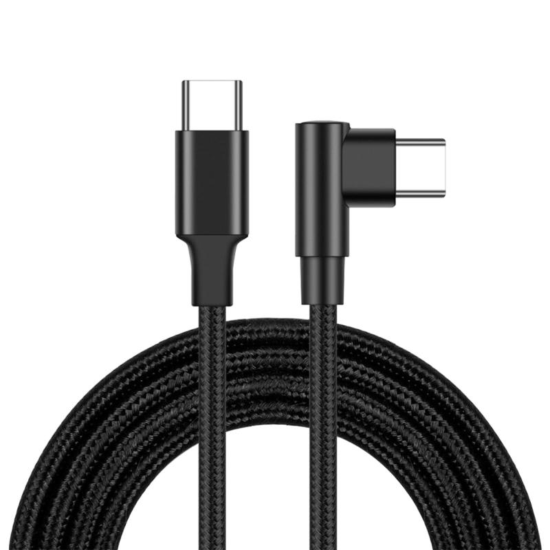 KOYOKOMA USB Type-C ケーブル 片側 L字型 PD対応 Type-C to C MAX 3A USB C タイプ C 急速充電 データ転送 スマートフォン タブレット