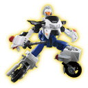CONSTRUCT‐BOTS コンストラクトボッツ タカラトミー(TAKARA TOMY) トミカ ジョブレイバー JB06 ポリスブレイバー Honda VFR 白バイ(3)