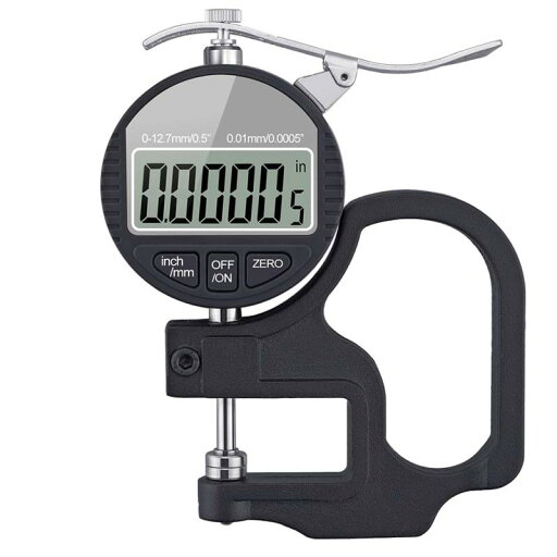 測定器 デジタルシックネスゲージ デジタル厚さ測定器 精度0.001mm 測定範囲0〜10mm 解像度0.001mm/0.00005" 高精度厚み測定器 測定器 デジタルシックネスゲージ デジタル厚さ測定器 精度0.001mm 測定範囲0〜10mm 解像度0.001mm/0.00005" 高精度厚み測定器